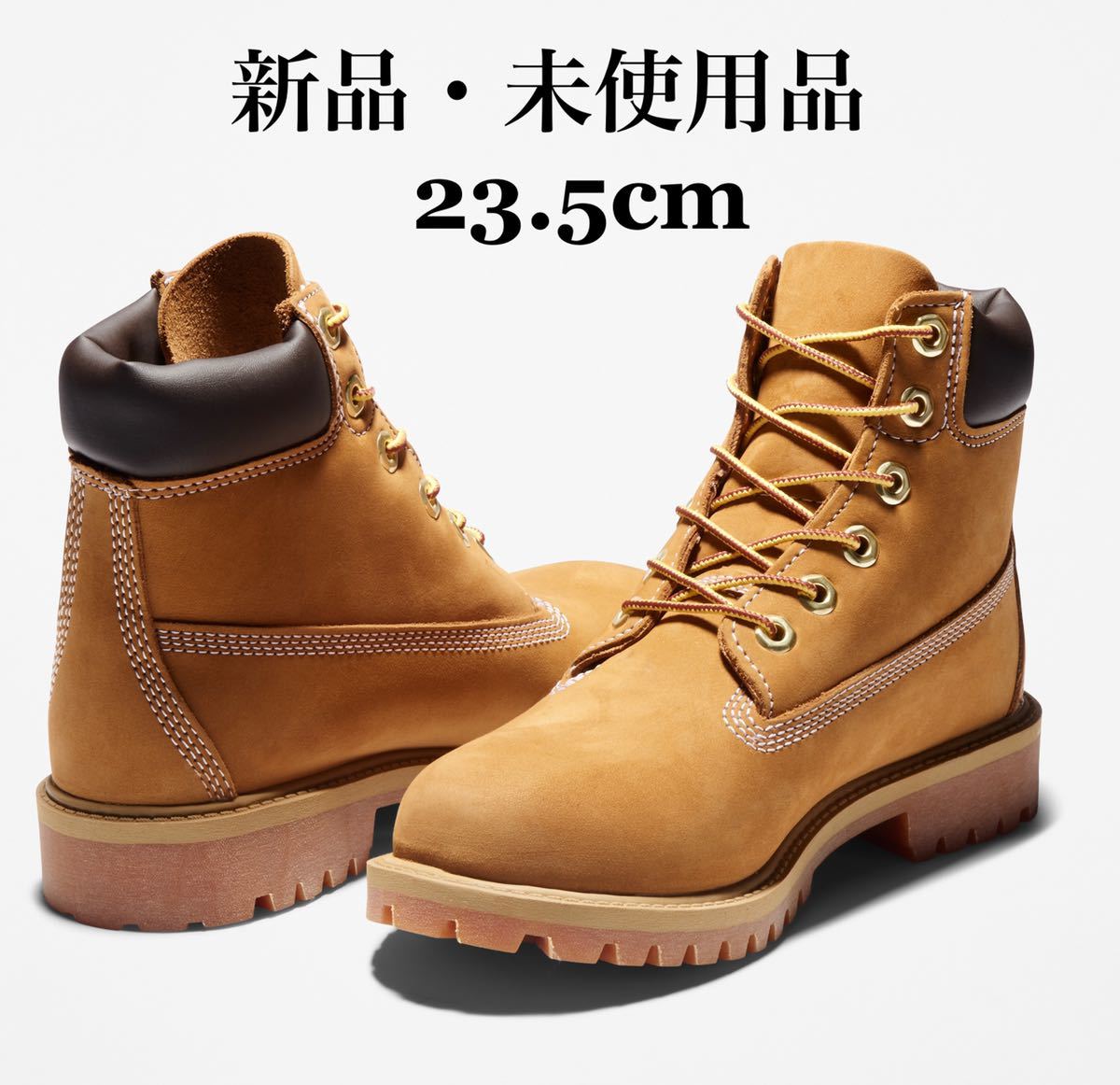 Timberland ティンバーランド 6インチ プレミアムブーツ ウィート イエロー レディース 23.5cm拍卖