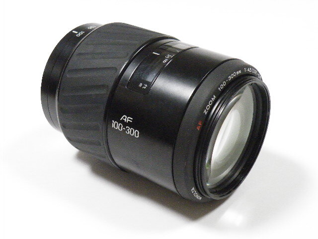 ◎ MINOLTA AF ZOOM 100-300mm F4.5-5.6 ソニー・ミノルタ Aマウント ミノルタ AFズームレンズ 17402044拍卖