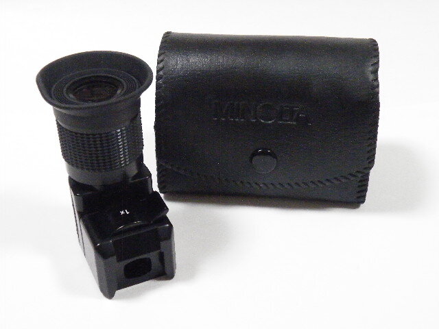 ◎ MINOLTA ANGLEFINDER VN アングルファインダー VN ミノルタ ケース付 1X 2X 倍率切替 SONY FDA-A1AM 同等品拍卖