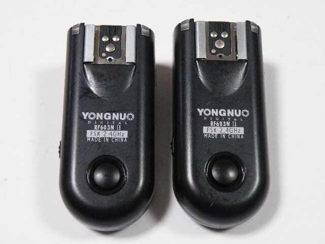 ◎ Yongnuo RF-603N II ワイヤレスフラッシュトリガー N3( Nikon D90/ D600/ D3000/ D5000/ D7000用)拍卖