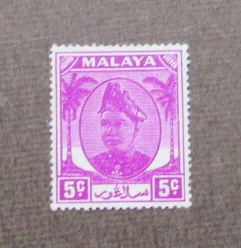 SELANGOR  SCカタログ#95  5c  未使用  中古品拍卖