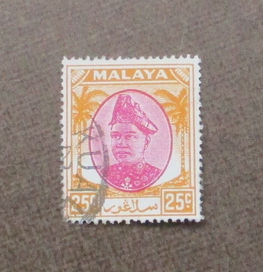 SELANGOR  SCカタログ#89  25c  使用済  中古品拍卖