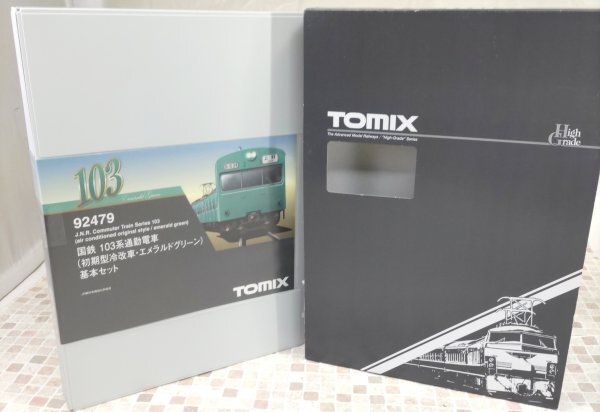 TOMIX 国鉄 103系 通勤電車(初期型冷改車)エメラルドグリーン 基本セット 92479 JAN 4543736924791拍卖