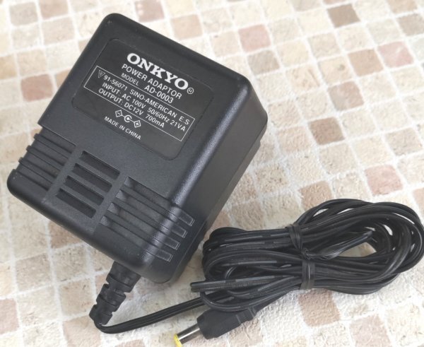 ONKYO オンキョー ACアダプタ 12V 700mA AD-0003 動作品 拍卖