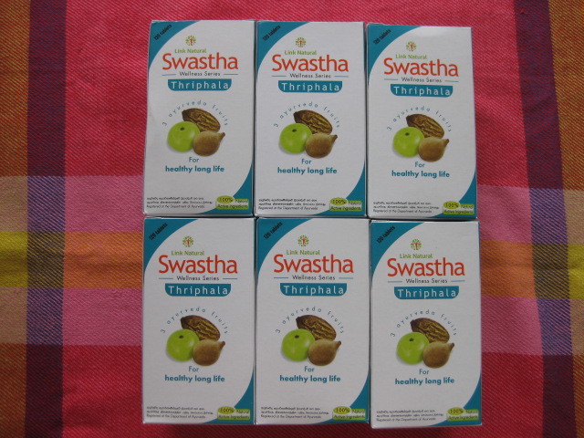 トリファラ 120粒×6箱 スリランカ産 アーユルヴェーダ Thriphala サマハンの会社ですv拍卖