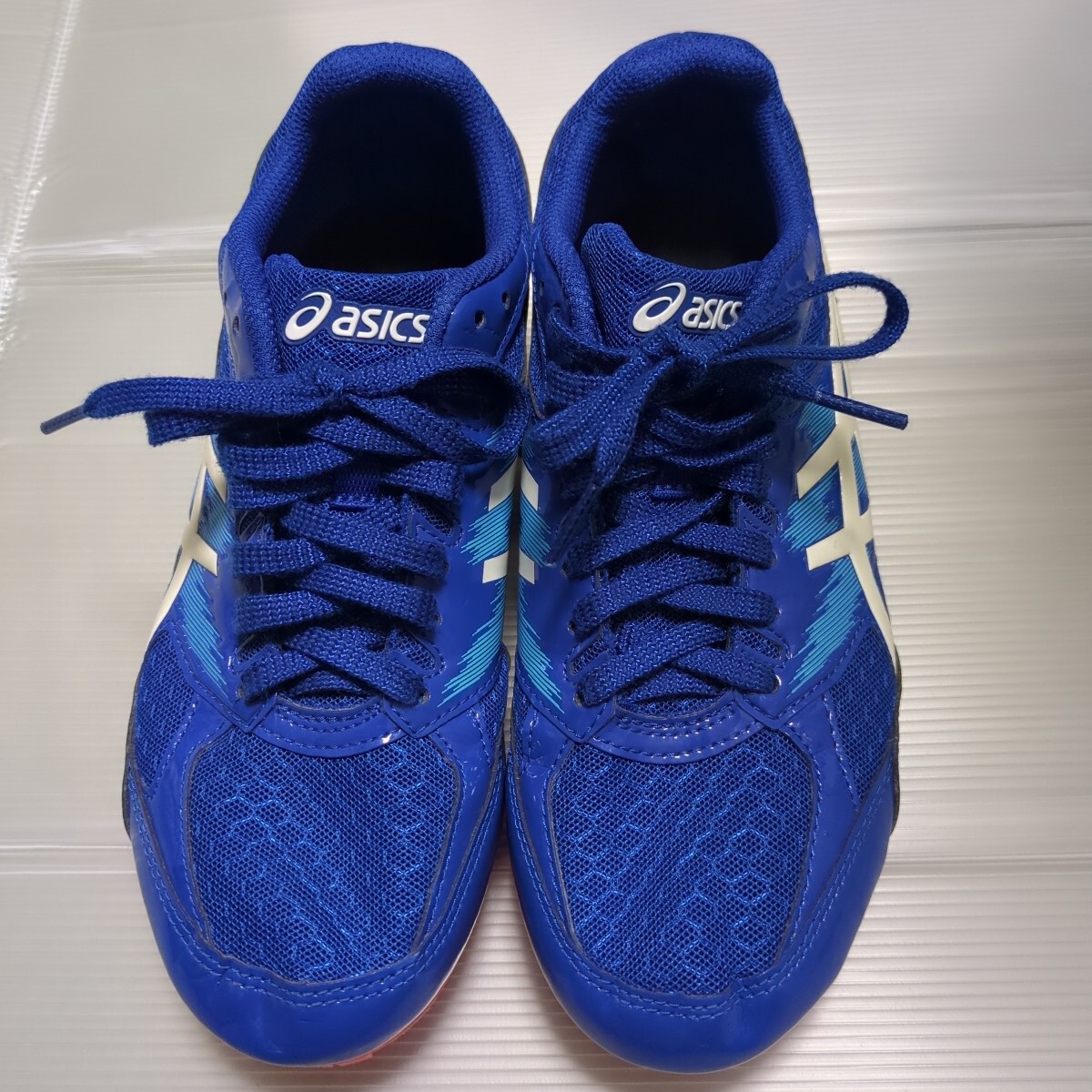【中古】【1,2回試用のみ】ASICS EFFORT 24CM 陸上スパイクシューズ拍卖