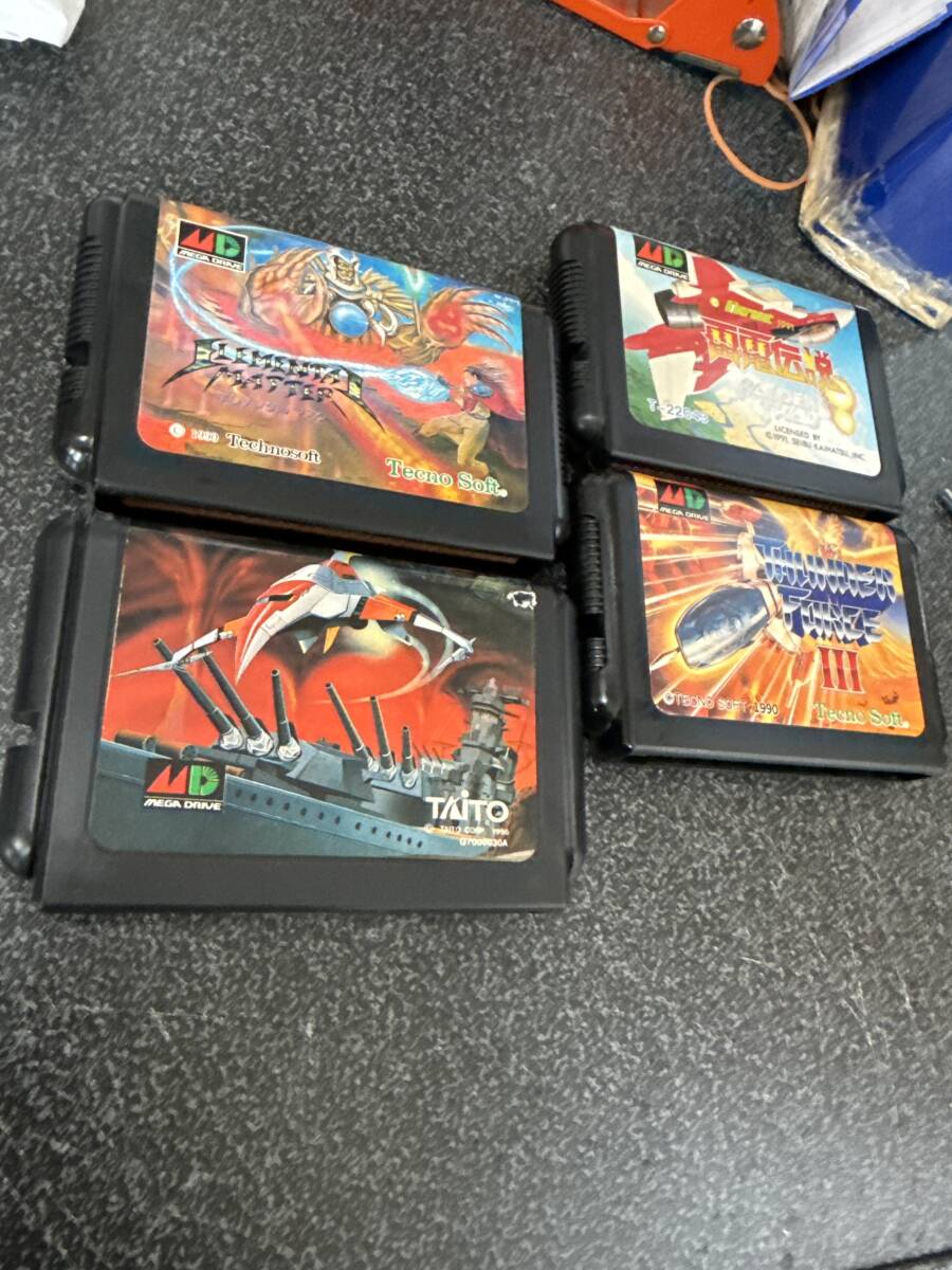 メガドライブ ダライアス2 エレメンタルマスター 雷電伝説 サンダーフォース3 即決拍卖