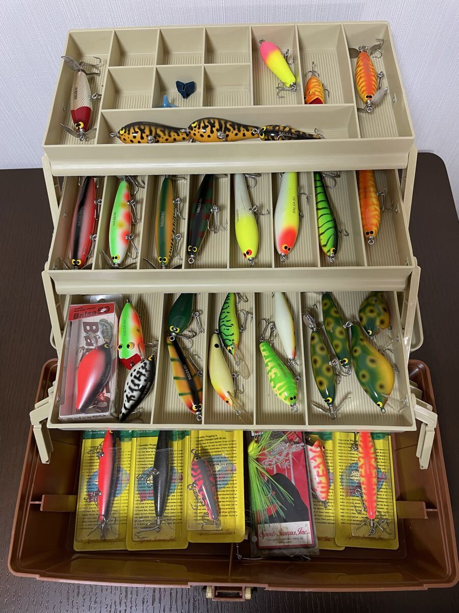 バルサ50 ザウルス まとめ売り オールドルアー トップウォーター拍卖