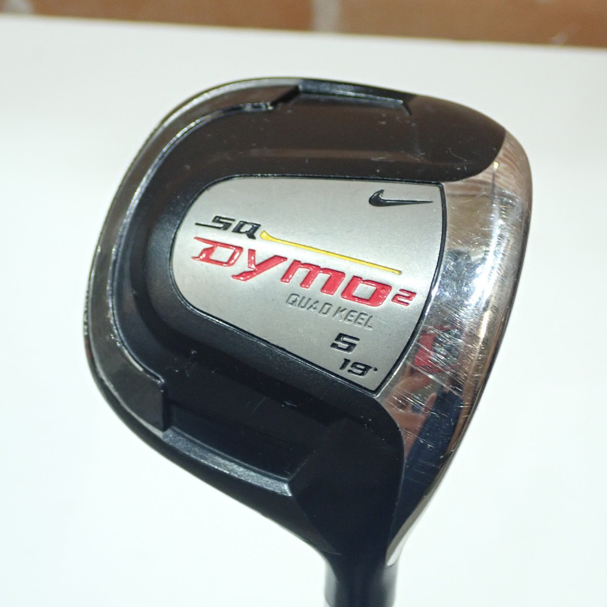 A422 ナイキゴルフ SasQuatch サスクワッチ Dymo2 QUAD KEEL 5W 19度 SQ309F MITSUBISHI RAYON フレックスR フェアウェイウッド クラブ拍卖