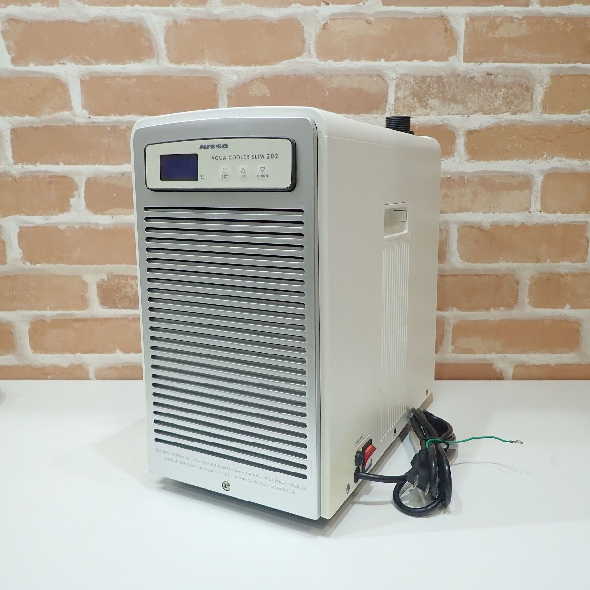 A420 通電確認済 NISSO ニッソー アクアクーラースリム202 水槽用クーラー 冷却装置 AQUA COOLER SLIM拍卖