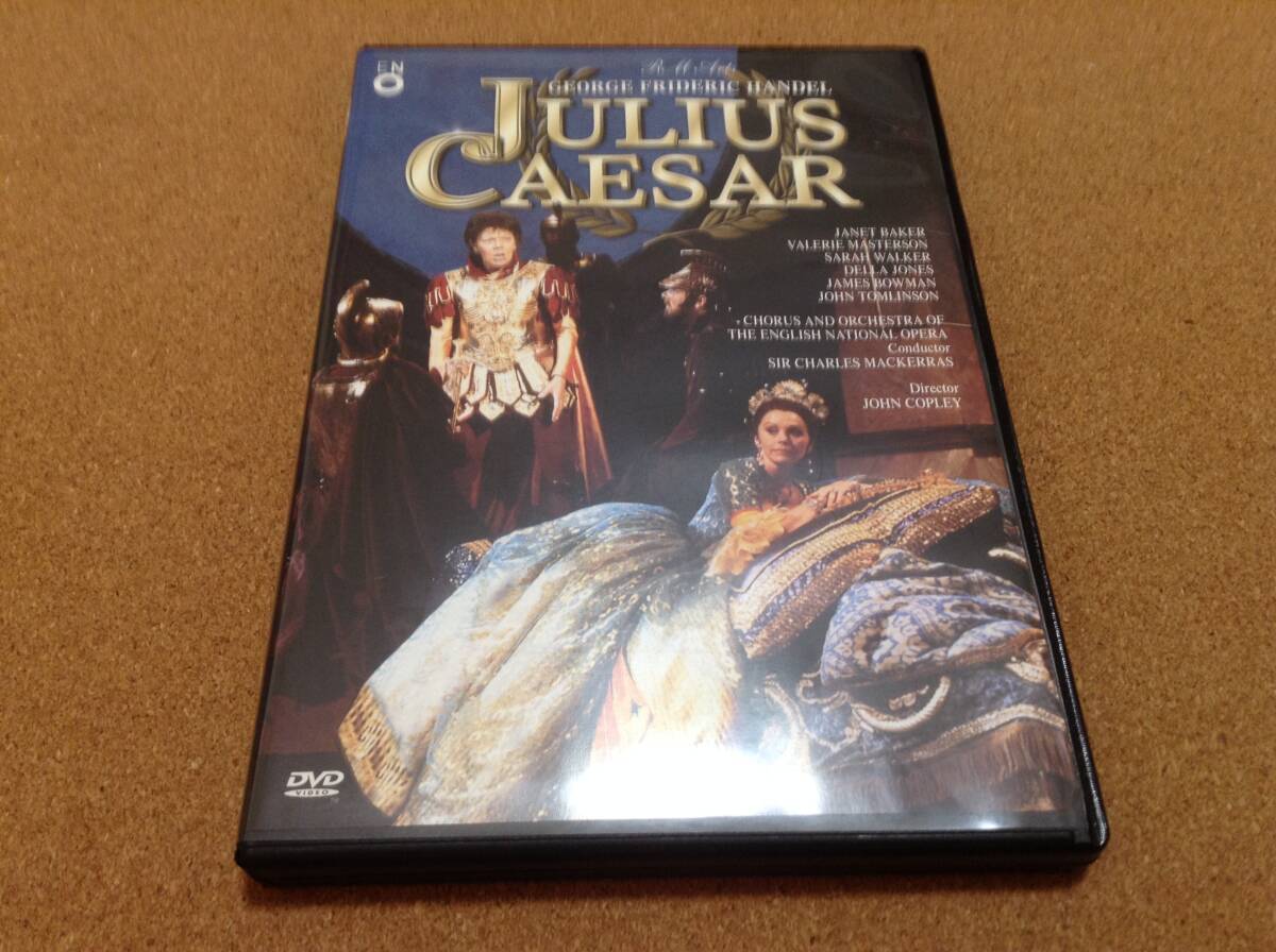 DVD/チャールズ・マッケラス - ヘンデル:歌劇「ジュリアス・シーザー」 Handel Julius Caesar Mackerras 日本語字幕付 〇リージョン1拍卖