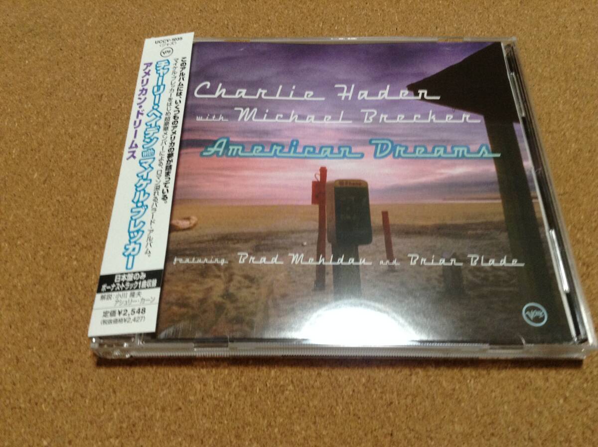 CD/ Charlie Haden with Michael Brecker / American Dreams チャーリー・ヘイデン、マイケル・ブレッカー 拍卖