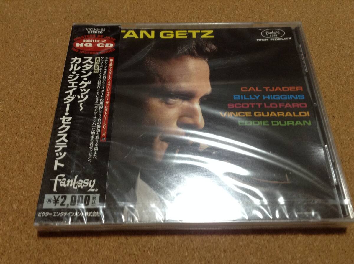 20bit-k2 HQCD/ スタン・ゲッツ~カル・ジェイダー・セクステット Stan Getz Cal Tjader Sextet ●新品未開封 拍卖