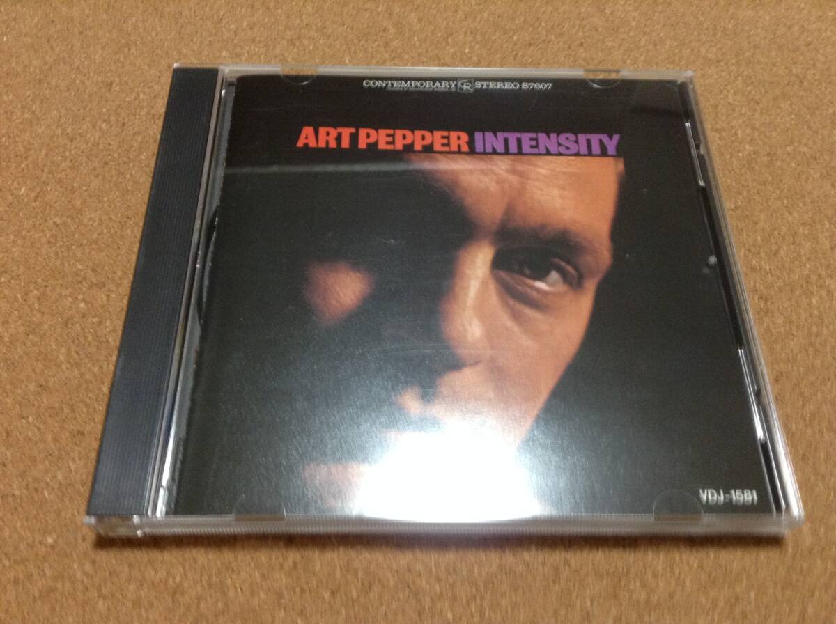 CD/ Art Pepper / Intensity アート・ペッパー インテンシティ VDJ-1581 拍卖