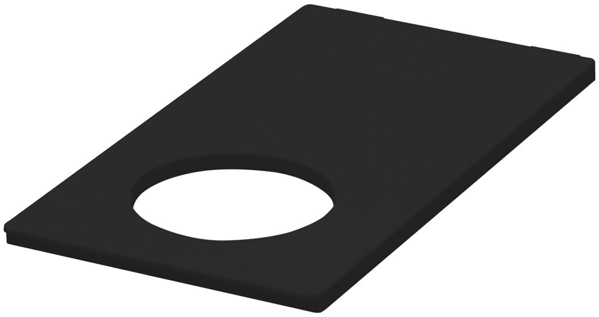 天馬(Tenma) スリムごみ箱用フタ ブラウン 幅23×奥行45×高さ1.5cm イーラボホーム スマートペール サークルオープンフタ拍卖