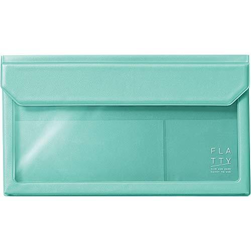 キングジム バッグインバッグ FLATTY 封筒サイズ ミントグリーン 5362ミン拍卖