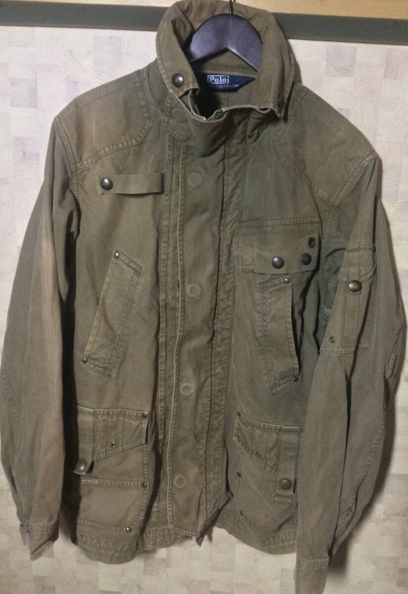 ポロ ラルフローレン Polo by Ralph Lauren  フィールドジャケット ミリタリー オールド ビンテージ 90's拍卖