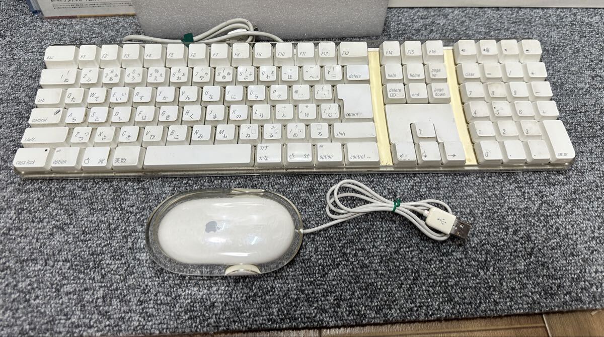 Apple キーボード、マウスセット キーボード:A1048 マウス:M5769拍卖