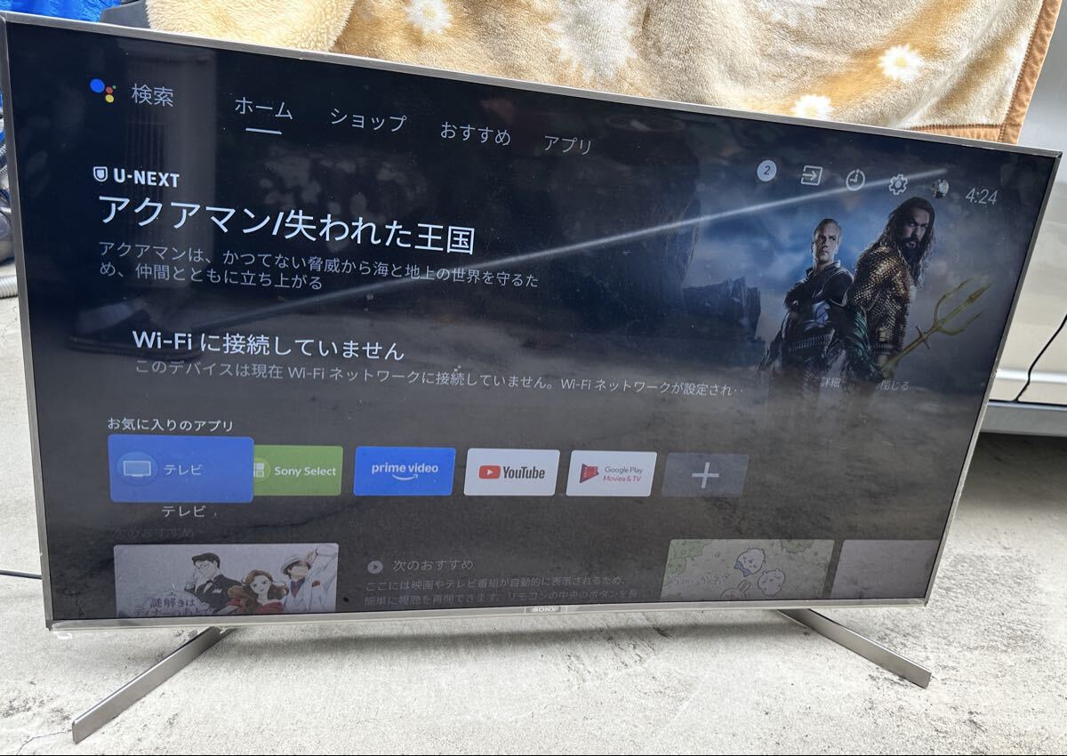 SONY 4K液晶テレビ BRAVIA 49インチ KJ-49X9500G拍卖