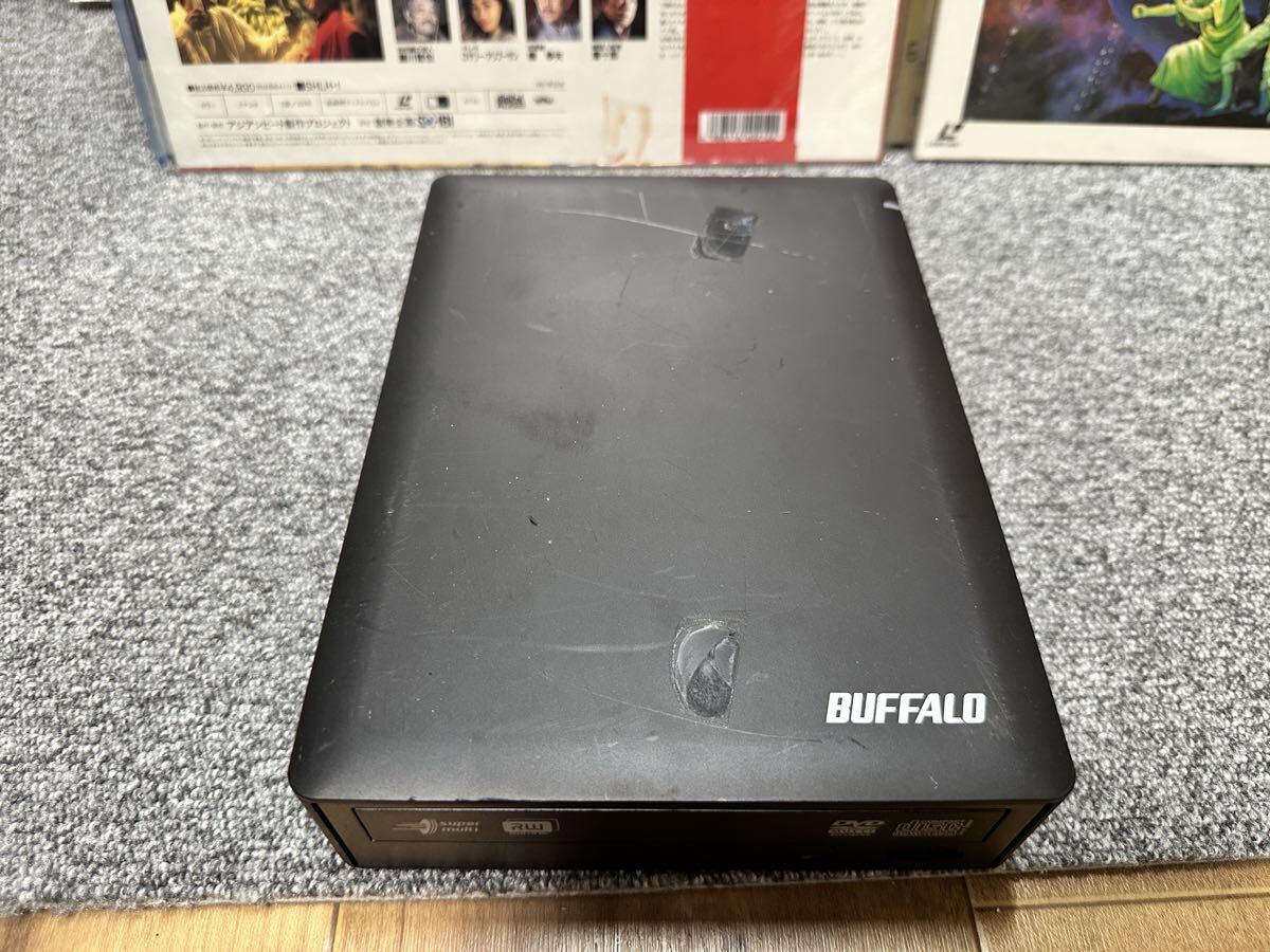 DVD-RW BUFFALO Class 1 Laser Product 外付けDVDドライブ拍卖
