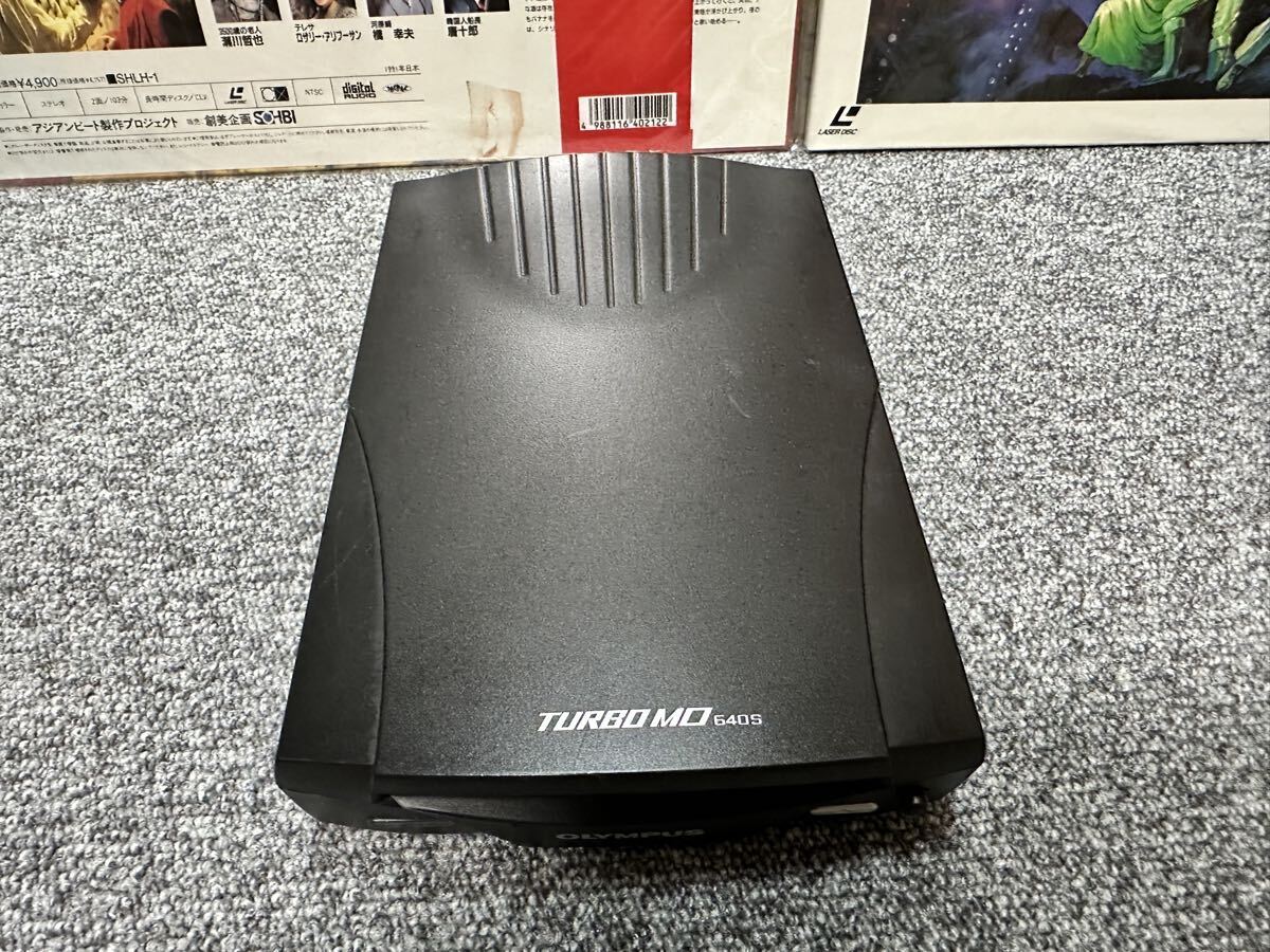 OLYMPUS Turbo MO 640 SCSI 外付けMOドライブ (日本製) オリンパス拍卖