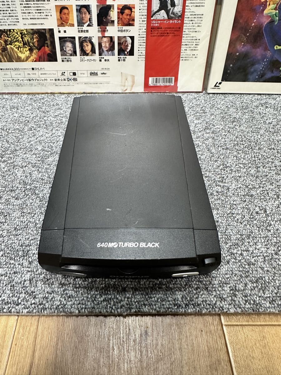 Olympus オリンパス 640MB TURBO BLACK SCSI接続 MOドライブ拍卖