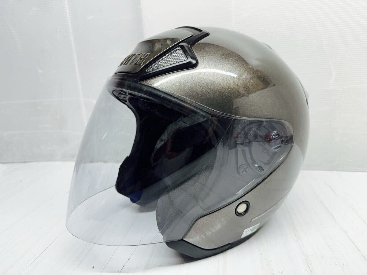 YAMAHA YJ-12 ゼニス エグザス ジェットヘルメット Mサイズ 美品 拍卖