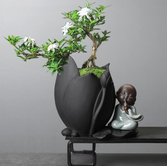 新入荷 植木鉢 可愛い雰囲気 鉢 盆栽鉢 多肉 可愛い壺 多肉鉢 植え鉢 鉢 花器拍卖