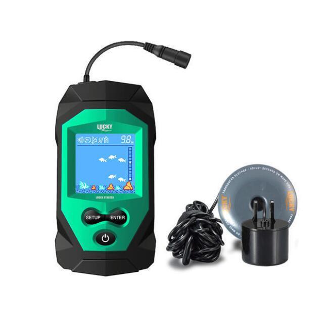 新入荷魚群探知機 ポータブル 魚探 カヤック ぎょたん探知機 水深探知 5段階感度調整 魚影探知機 魚探知機 ワカサギ バス釣り 海 グリーン拍卖