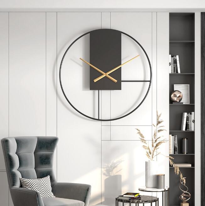 新入荷新作壁掛け時計 掛け時計 おしゃれ 振り子時計 金属製 クロック アクリル インテリア 時計 壁掛け モダン 北欧 電池 静音 40cm拍卖