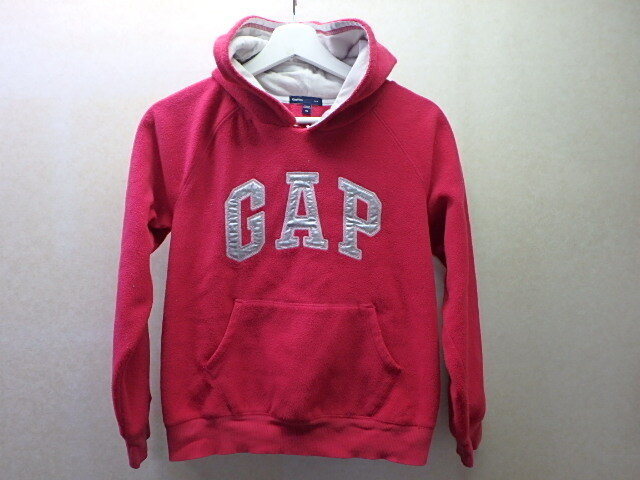 60sk25-25-1015 GAP パーカー 160 ピンク 子供服 女の子 レディース アウター 中古 (北海道・沖縄・離島は発送不可)拍卖