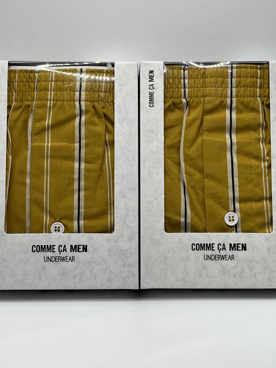 ★新品★ コムサメン トランクス (ウエスト裏打ちゴム)L 2点セット n拍卖