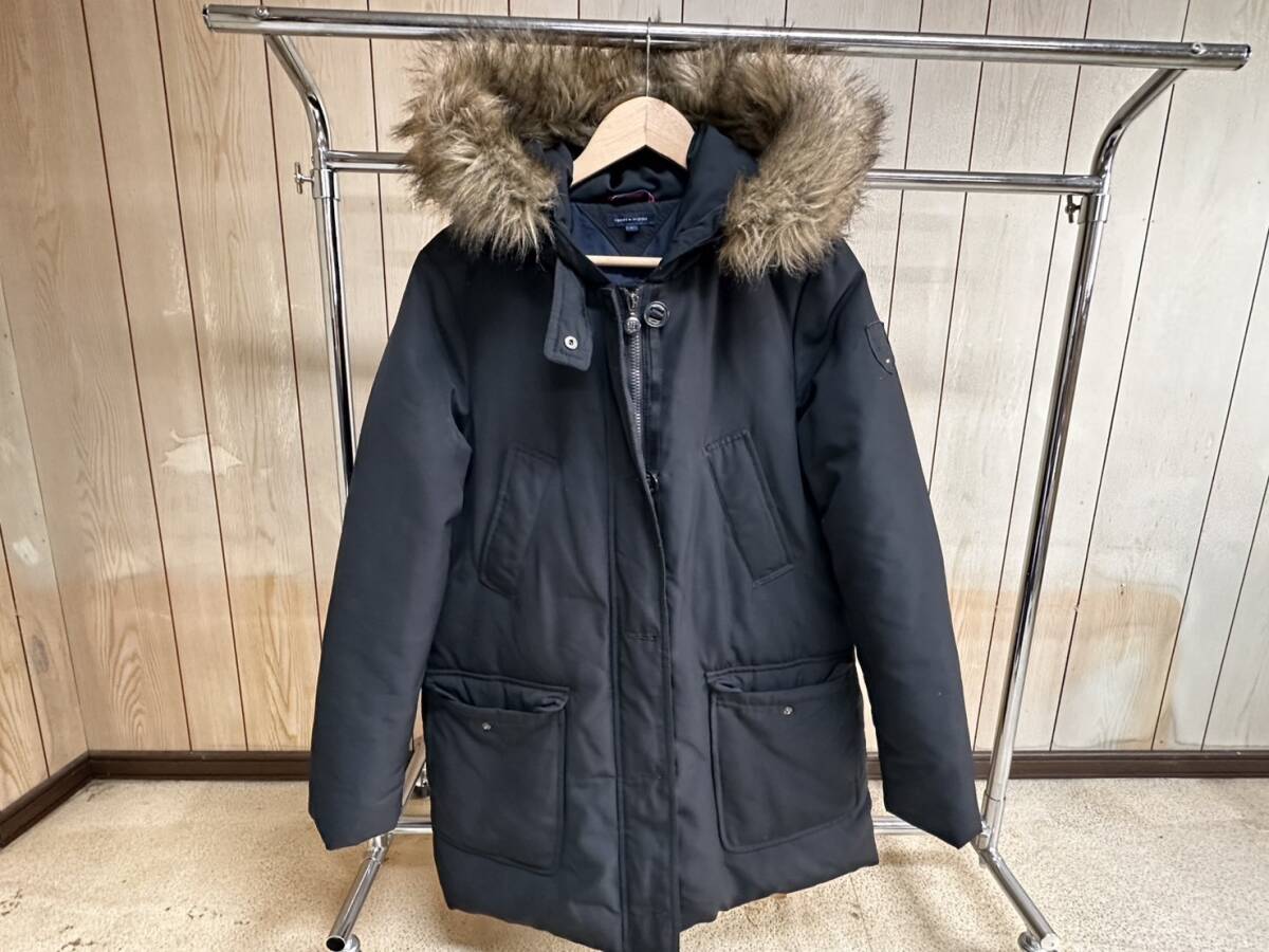 【中古】TOMMY HILFIGER トミーヒルフィガー ジャンパー Lサイズ  ダウンフェザー ブルゾン 拍卖