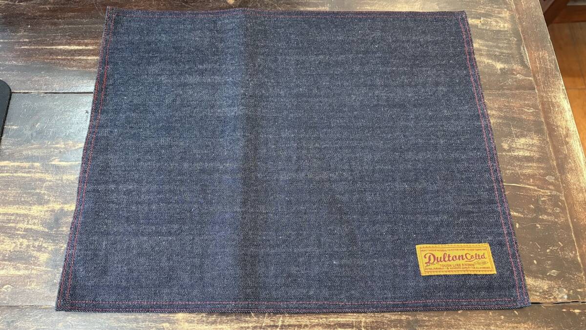 4枚セット★ダルトン DULTON PLACE MAT DENIM プレイス マット デニム★ランチョンマット デスクマット拍卖
