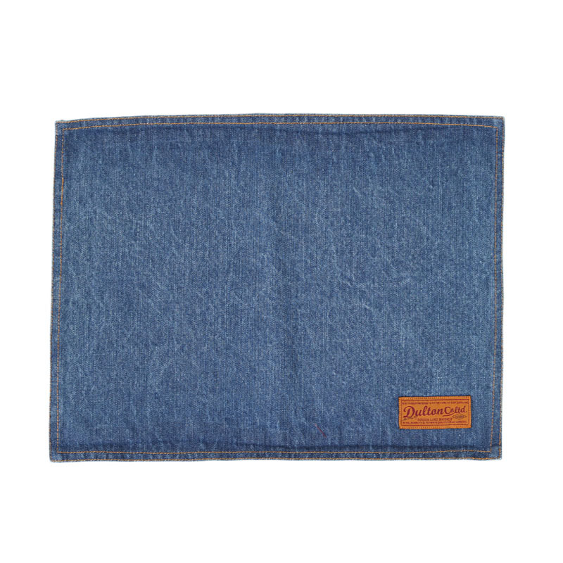 ★ダルトン DULTON PLACE MAT WASHED DENIM プレイス マット ウォッシュドデニム★ランチョンマット デスクマット拍卖