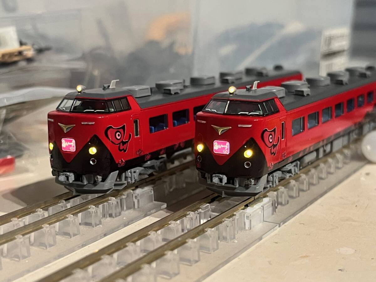 TOMIX 98961改 485系1000番台あかべぇ 仙台A1A2編成 ラッピング拍卖