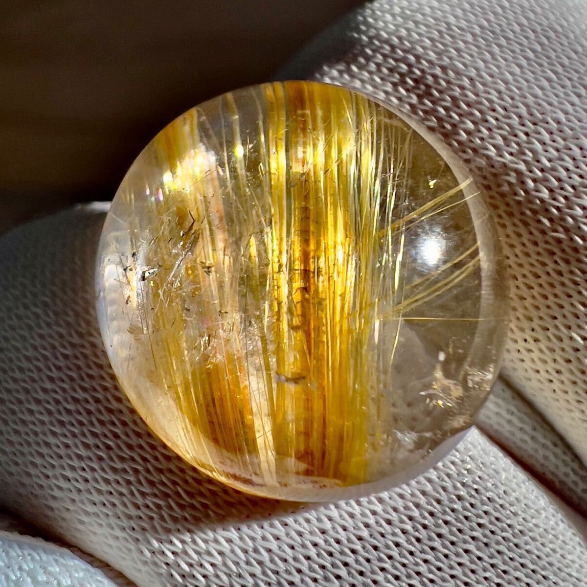 ゴールドルチルクォーツ ルチル 金紅石 針 水晶 クォーツ ルース 裸石 天然石 原石 鉱物 鉱物標本 標本 鉱石 石拍卖