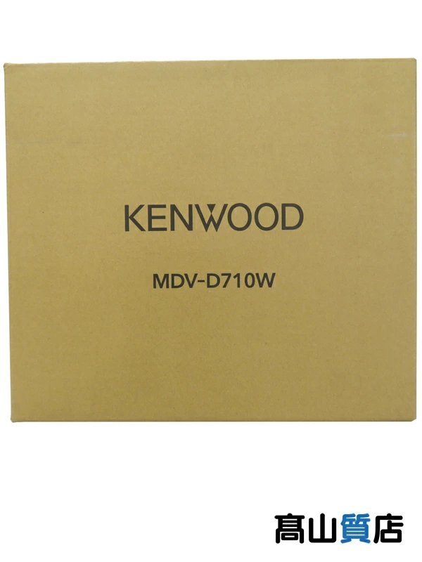 【b04】未使用 ケンウッド JVCKENWOOD カーナビ AVナビゲーションシステム / 7V型 / 200mmモデル MDV-D710W カー用品拍卖