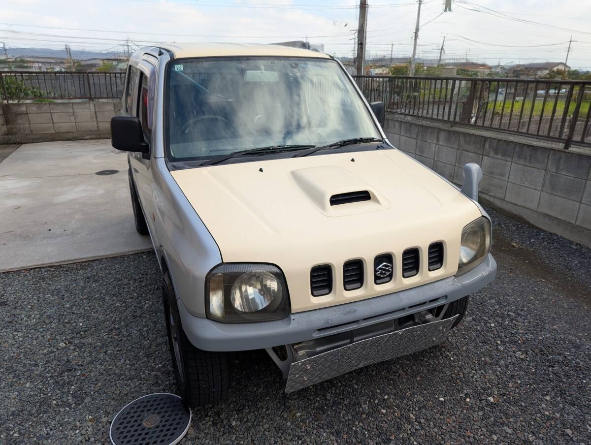 スズキ ジムニー JB23W 1型 マニュアル インタークーラーターボ ローダウン クスコLSD 2名乗車 4ナンバー貨物登録 シエラアルミホイール 拍卖