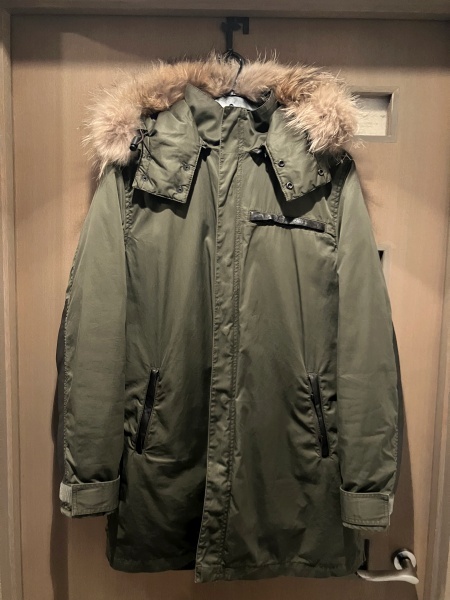 【中古/レア】ナンバー44 モッズコート ライナー&ファー付き サイズM n°44 0000 ミリタリージャケット カーキ ヴィンテージ拍卖