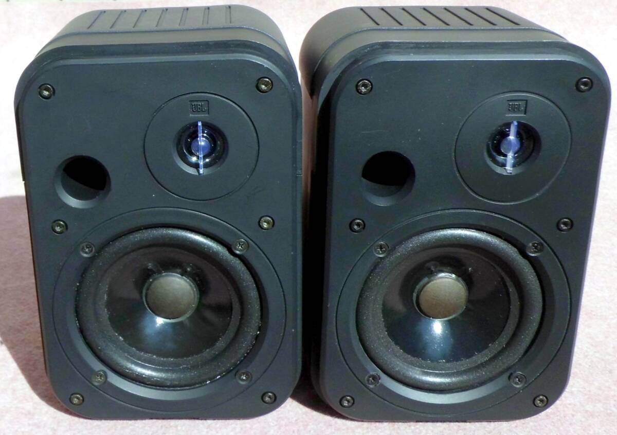 JBL Control-1 BassReflex 2Way System 鳴動良好! 耐入力:150W/6Ω バスレフ式 小型 モニタースピーカー ペア拍卖