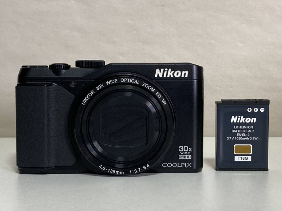 Nikon COOLPIX S9900 コンパクトデジタルカメラ ブラック ニコン拍卖