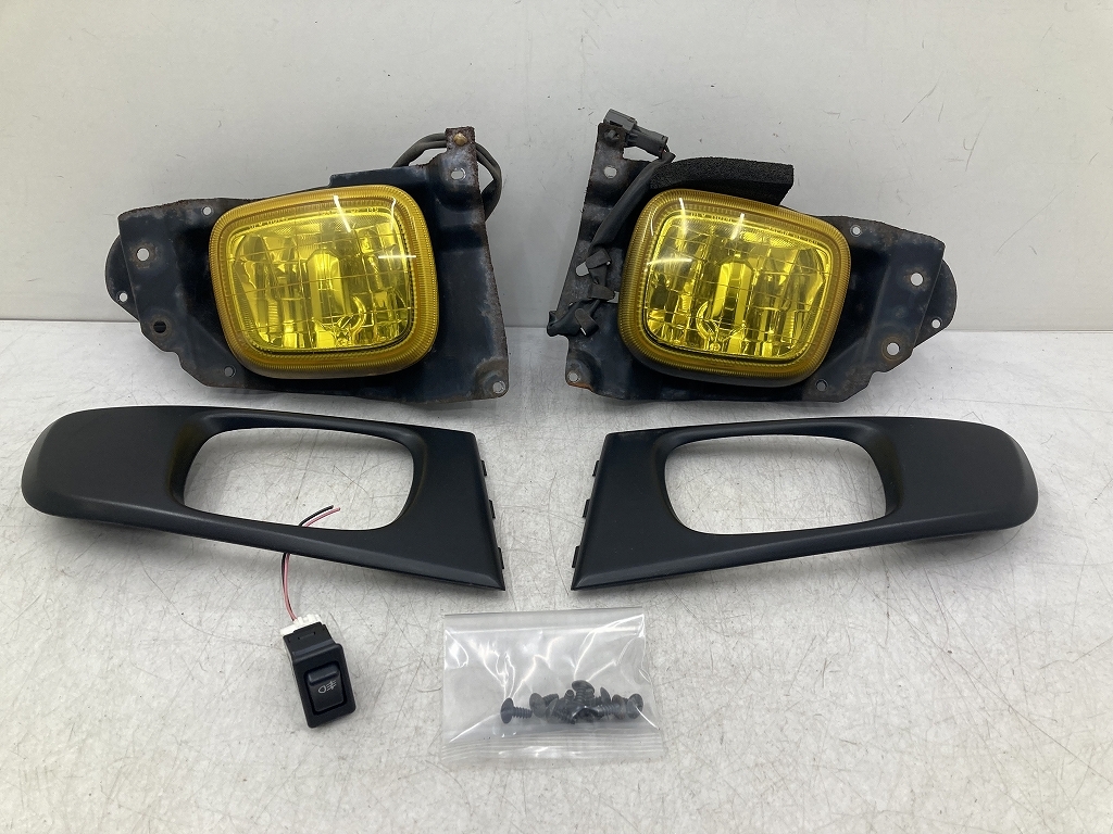 取付OK TT2 サンバー 純正オプション イエロー フォグランプ 左右セット スイッチ付 OEW11014 TT1 TV1 TV2 TW1 TW2 (V1566)拍卖