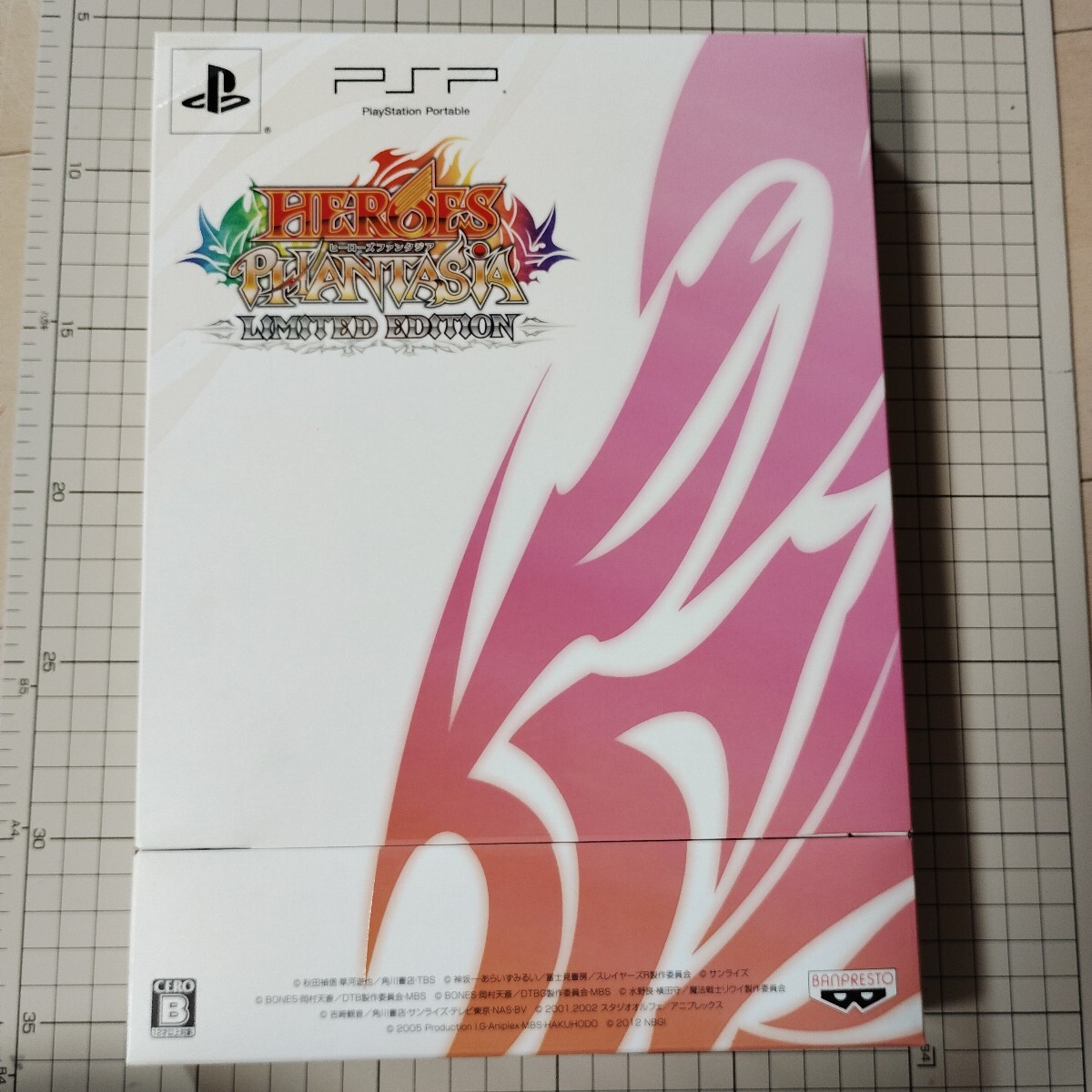 【未使用品】 ヒーローズファンタジア PSP HEROES FANTASIA 初回限定品プロダクト Newtype拍卖
