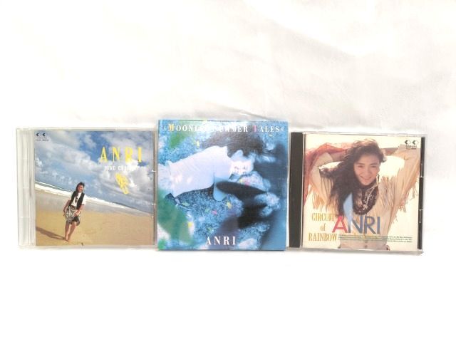 ♪美盤 ANRI 杏里 CD アルバム 3枚 まとめ/CIRCUIT of RAINBOW/MIND CRUISUN/MOONLIT SUMMER TALES/昭和 POP拍卖