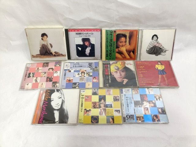 ♪80年代 アイドル CD 12枚 まとめて/本田美奈子 森高千里 森川美穂 小泉今日子 中山美穂 75年~92年 CD選書ベスト拍卖