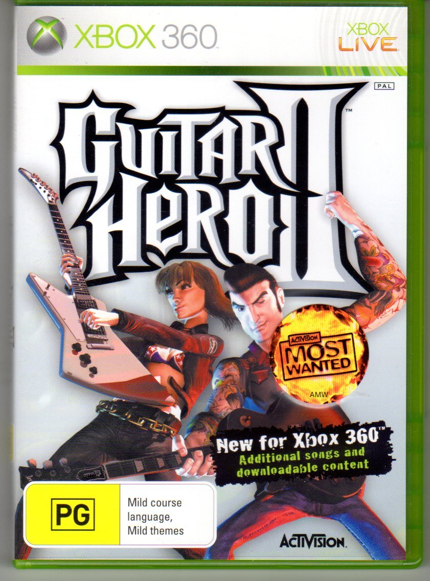 XBOX360◆海外版 Guitar Hero II ギターヒーロー 2拍卖