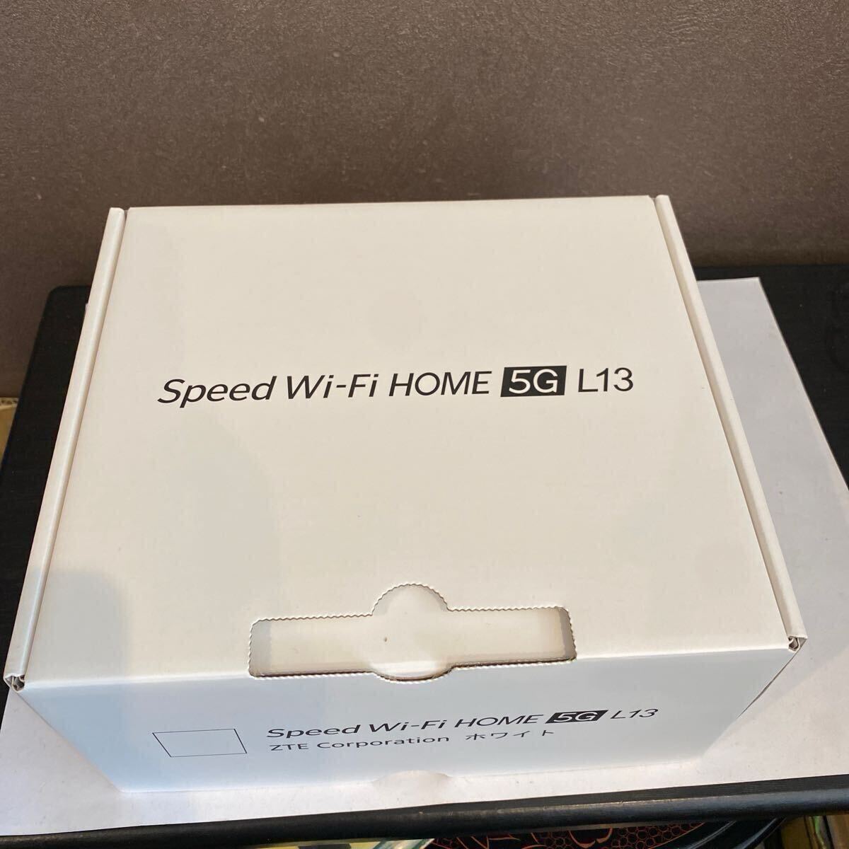新品未使用 Speed Wi-Fi HOME 5G L13 利用判定○ 未使用 ホームルーター ZTR02SWU 2025年製 9拍卖