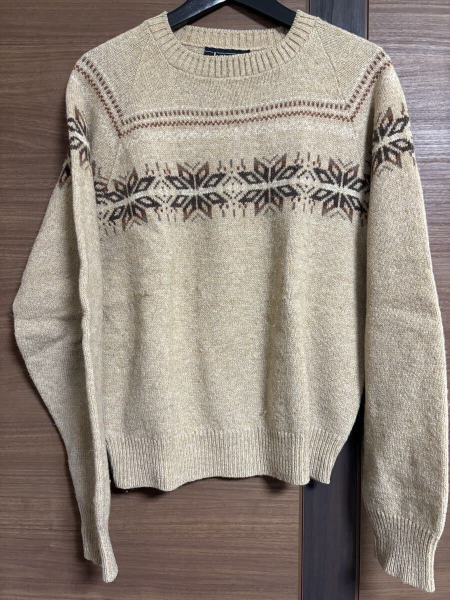 JANTZEN 80年代 USA 古着 ヴィンテージ セーター ノルディック ウール ミドルゲージ拍卖
