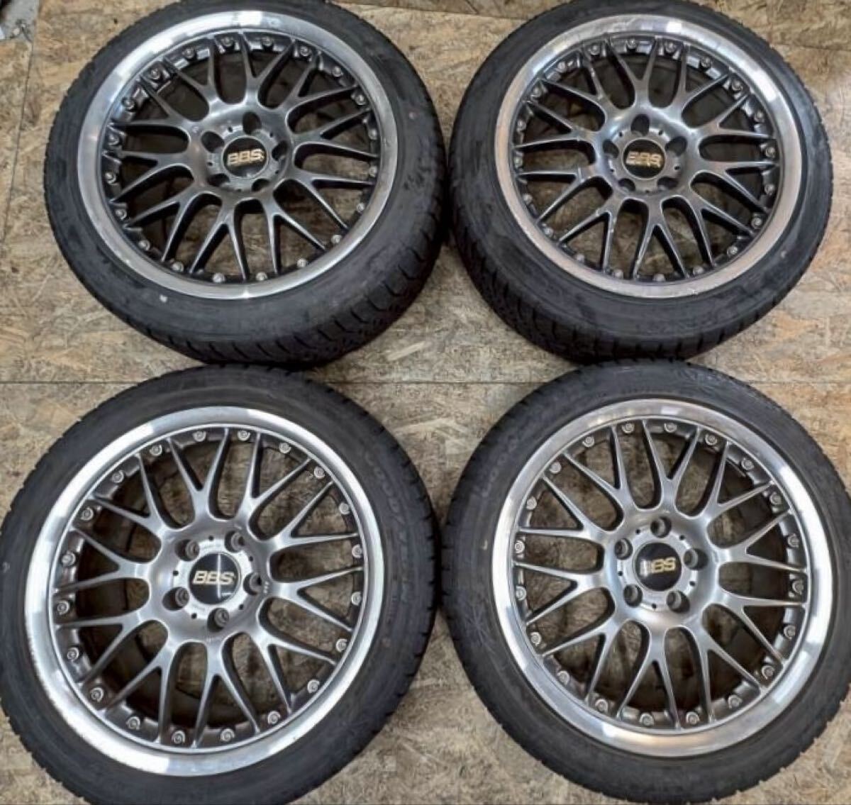 【希少!】BBS RS-N RS787 RS789 18インチ 8J+40 9J+45 PCD114.3 5穴 5H 軽量 鍛造 クラウン シルビア スカイライン ローレル ソアラ拍卖